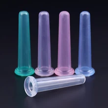 1PC Mini Silicone Vacuum Copa Anti Celulite Facial Para O Rosto Pescoço de Volta Os Olhos Massagem Latas de Sucção Massager Cuidados de Saúde