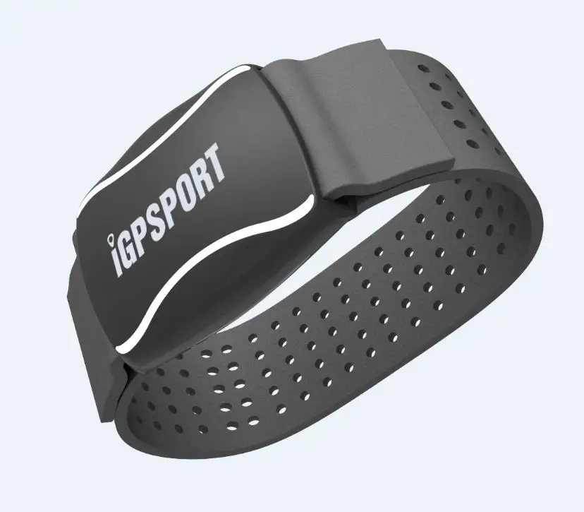 IGPSPORT HR60, умный браслет, фитнес-браслет, трекер, монитор сердечного ритма, браслет, счетчик шагов, совместимый с компьютером GARMIN Bryton - Цвет: Черный