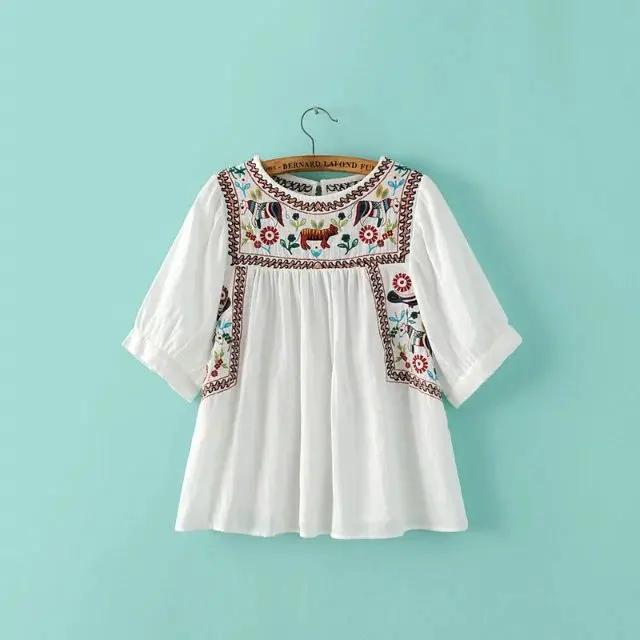 Popular Embroidered Peasant Tops-Buy Cheap Embroidered