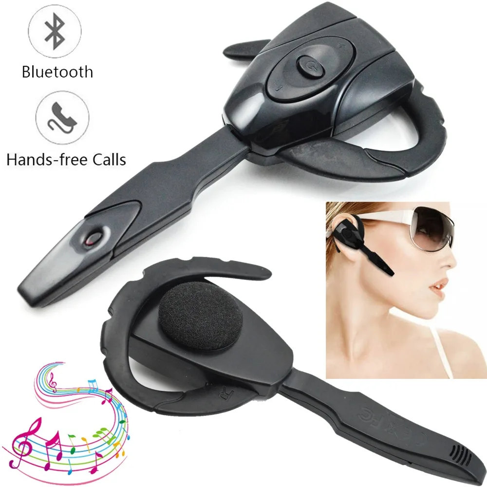 Беспроводная гарнитура Bluetooth наушники ушные крючки с микрофоном для Samsung S8 Plus S7