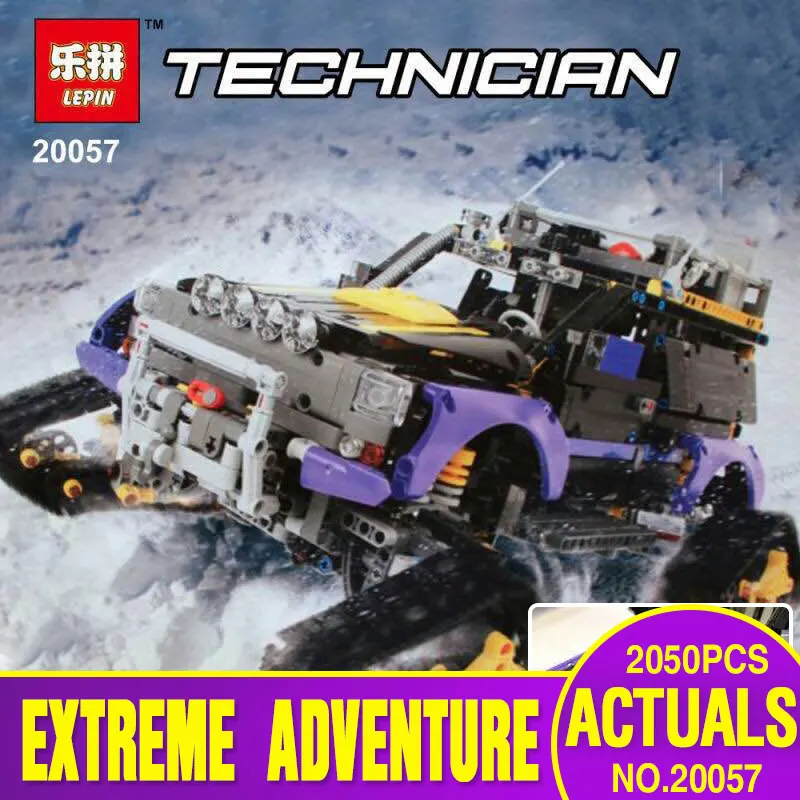 

Lepin 20057 2050Pcs Genuine Technic Mechanical Series The Ultimate Extreme Adventure Car Set Building Blocks Bricks Toys 42069