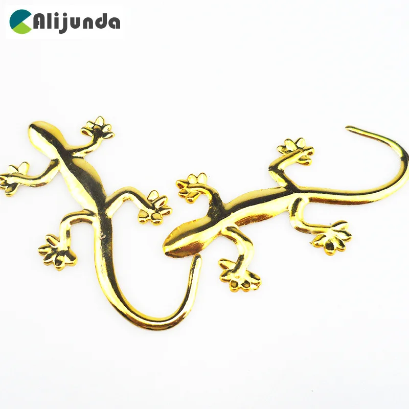 3D Gecko Car Badge Emblem Sticker for Skoda Octavia Fabia Rapid Superb