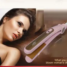 Кудрявое устройство для волос керамическое покрытие Выпрямитель переменная форма волос Автоматический нагрев для непрерывного использования