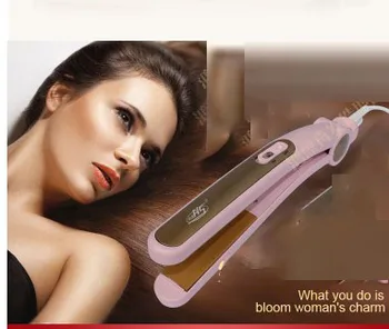 

Curly Hair Device Ceramic coating hair straightener Variable shape hair automatic heating for continuous use