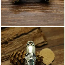 5 шт/лот смешанный дизайн тибетские серебряные волосы оплетка дредлок бусины Зажимная манжета