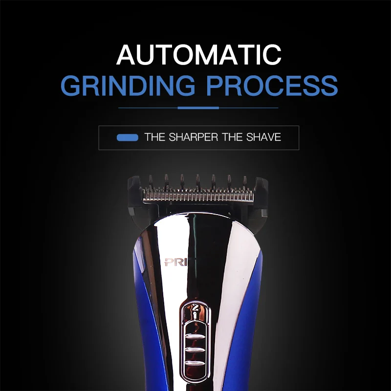 Beli Pritech 6 In 1 Electric Gunting Pemangkas Rambut untuk Pria Rambut Profesional Clipper Rechargeable Beard Pemangkas Razor Mesin Cukur