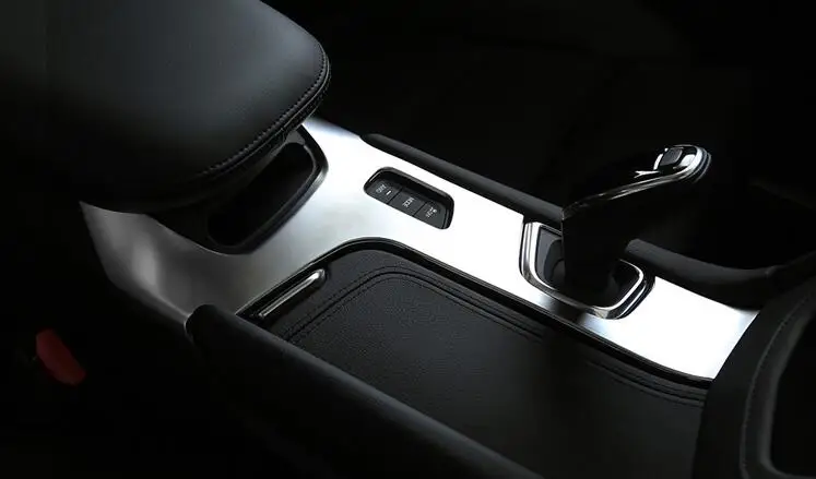 

lane legend case For Cadillac XT5 2016 2017 ABS chrome Transmission Shift Gear Panel Cover Trim High Quality ! Accessories