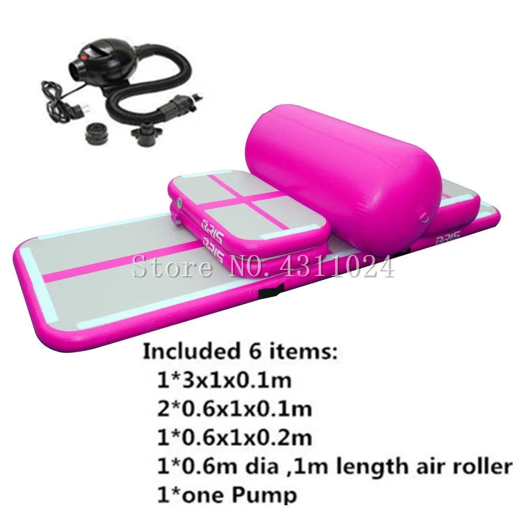 Free Shipping Airtrack Set Inflatable Gymnastic Mattress Gym Tumble Air Track Floor Tumbling Air Track Mat Yoga Exercise Kit free shipping a set air track mat inflatable tumbling mat inflatable tumble track trampoline air mats for practice gymnastic