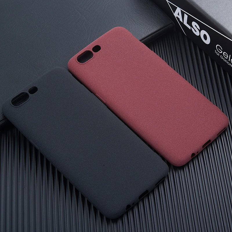 Frosted Sand TPU Case Oneplus 5 Case One Plus 5 Case Thin Slim Back Soft Silicone Accessories Luxury Fundas Coques Oneplus 5T (4)