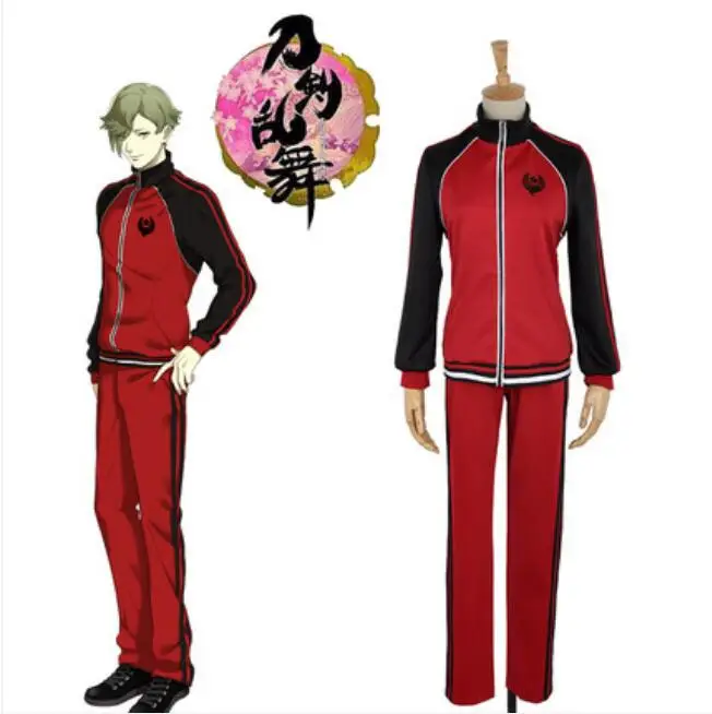 

Хит продаж; Аниме «Touken Ranbu Online Косплэй Hotarumaru с рисунком персонажей из мультфильма на Хэллоуин, вечерние женские туфли и Для мужчин Косплэй форма костюмы