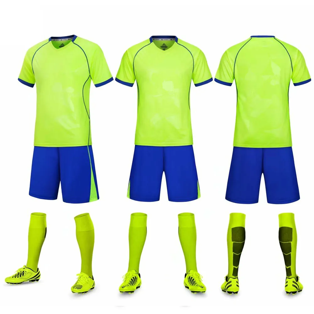 Футбольные майки по индивидуальному заказу полиэстер Slim Fit с коротким рукавом мужская футбольная рубашка тренировочный летний футбольный Джерси