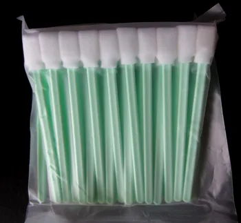 

100 pcs foam tip swabs cleaning printers : For Epson Mimaki Roland Mutoh solvent inkjet printers