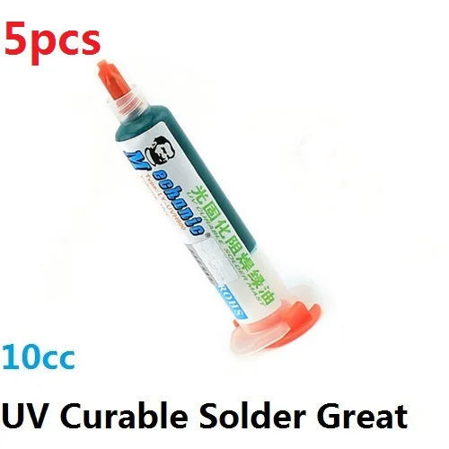 5pcs/lot UV Solder Resist PCB UV Curable Solder Great Mast Solder Mask