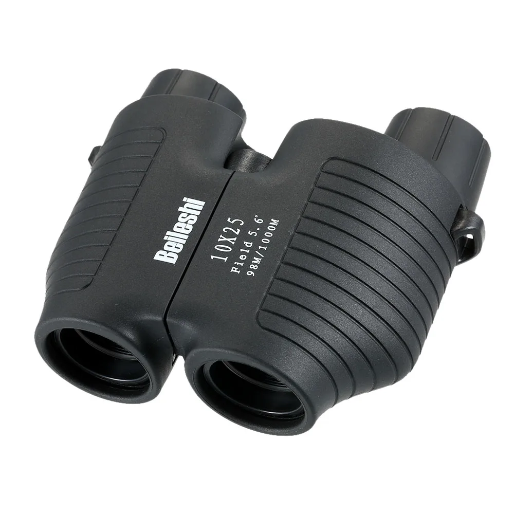Beileshi Telescope 10X25 Compact Fixed Focus Binoculars Multi coated Optics Spotting Scope