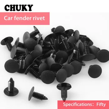 

CHUKY Car Clips Fender Bumper Shield Retainer Trunk Door Rivet Fastener For Renault Megane 2 Captur Mitsubishi ASX Jeep Wrangler