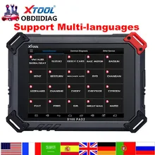 XTOOL X100 PAD2 X-100 pad 2 Обновление x100 pad Авто ключевой программист с специальная функция коррекции одометра