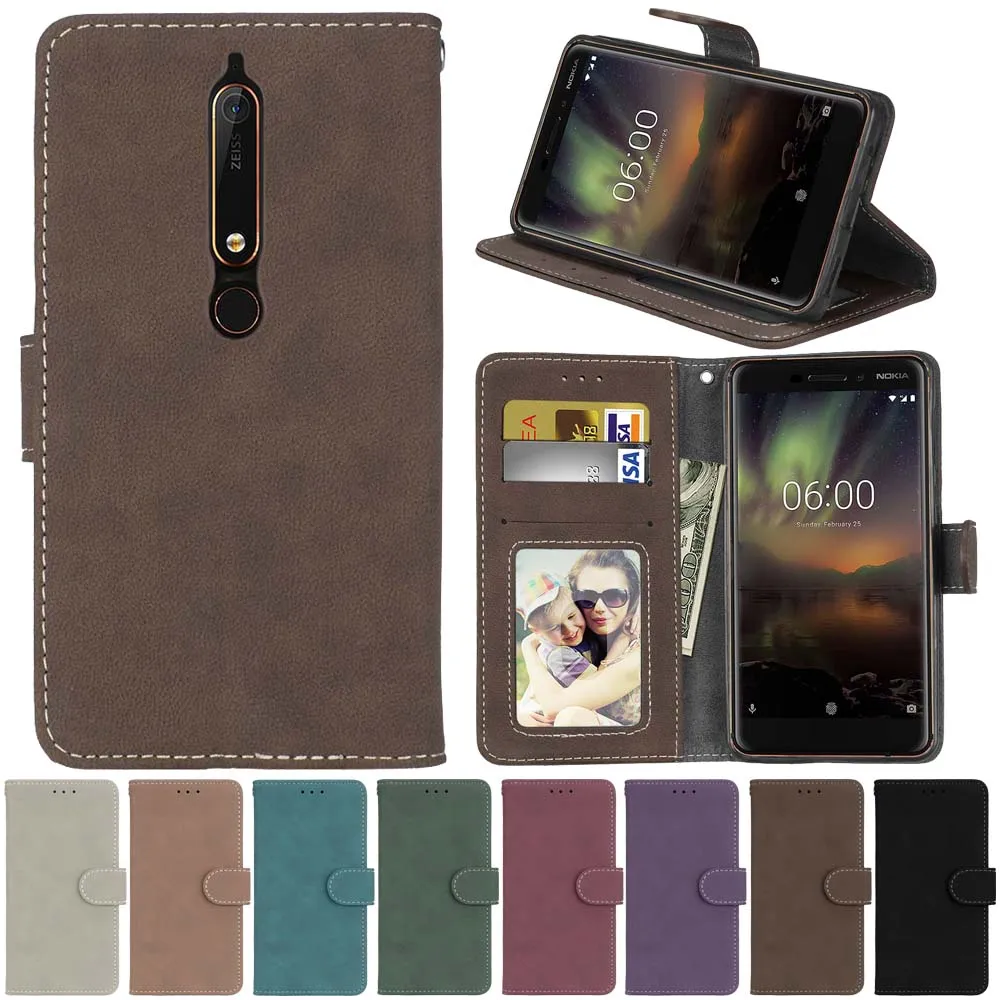 For Nokia 6 2018 Nokia 6.1 Case Flip Phone Leather Cover For Nokia 6.1 2018 For Nokia 6 2018 TA-1068 TA-1043 Case Wallet Covers For Nokia 6 2018 Nokia 6.1 Case Flip Phone Leather Cover For Nokia 6.1 2018 For Nokia 6 2018 TA-1068 TA-1043 Case Wallet Covers