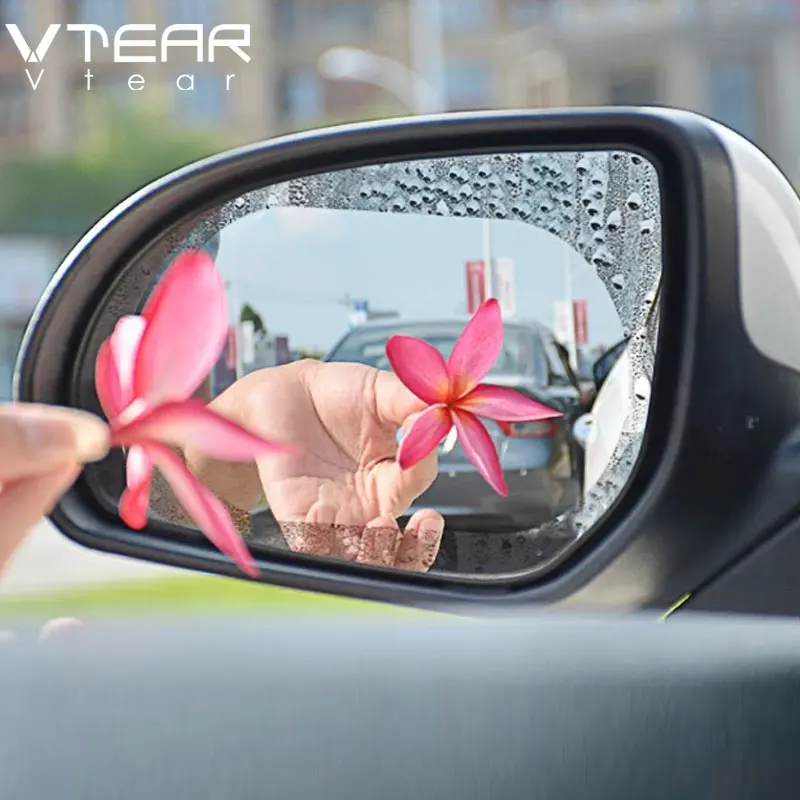 Универсальная автомобильная пленка для зеркала заднего вида с защитой от дождя