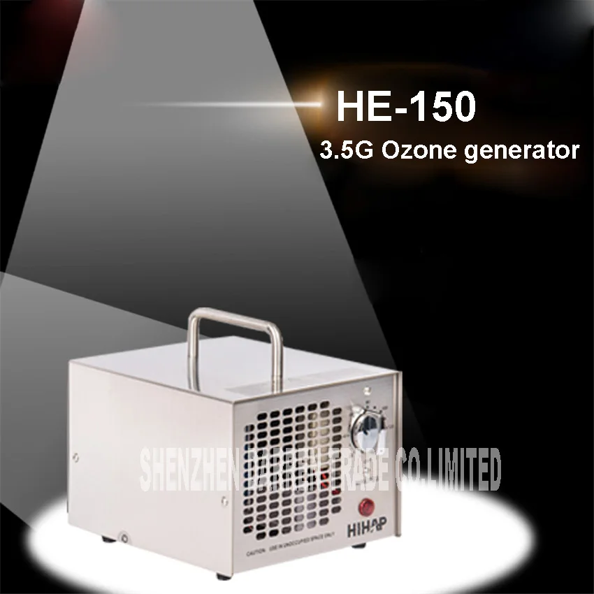 3.5 Гц/ч портативный очиститель воздуха озона генератора озона для дезинфекции машина бытовой машина озона воздуха дезинфекции машины он-150