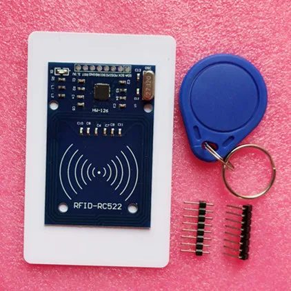 

50pcs MFRC-522 RC522 RFID RF IC card sensor module to send Fudan card, keychain