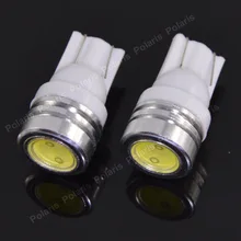 High Power T10 W5W 184 2450 2521 LED Door Light clearance Bulb 1W auto car led lamp corner parking light white blue yellow