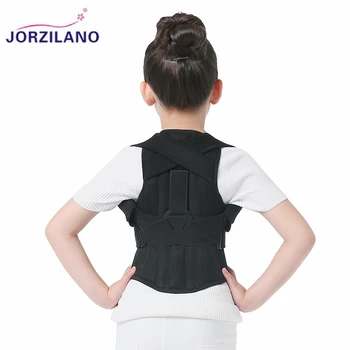 

JORZILANO Children Kids Adjustable Posture Corrector Belt Back Chest Shoulder Supporting Posture Correct Brace For Unisex Adult