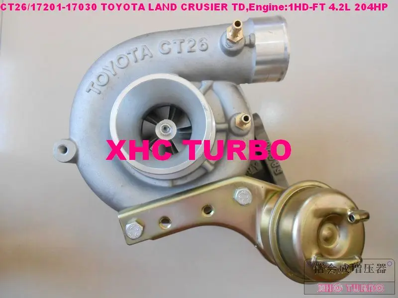 CT26 17201 17030 Turbo турбонагнетатель для тoyota Landcruiser с турбодизельным двигателем, 1HD 4.2L 204HP