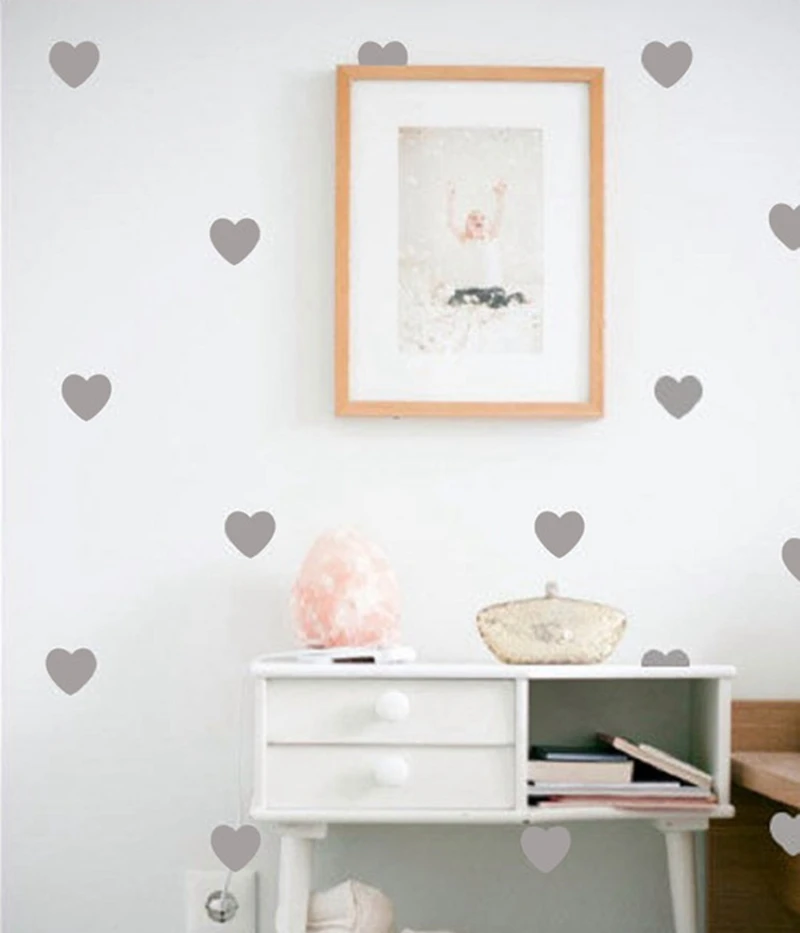 Little Hearts Wall Stickers , Removable home decoration art Wall Decals