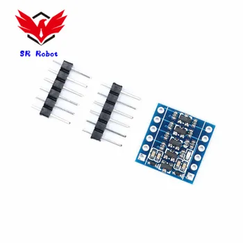 

5pcs/lot 4 Channel 3.3V to 5V 5V-3.3V 4 Channel IIC I2C Logic Level Converter Bi-Directional Module DIY Starter kit