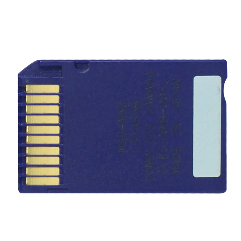 Реальная емкость! 128 Мб MS Memory Stick Pro Duo карты памяти с адаптером Duo|Карты памяти| |
