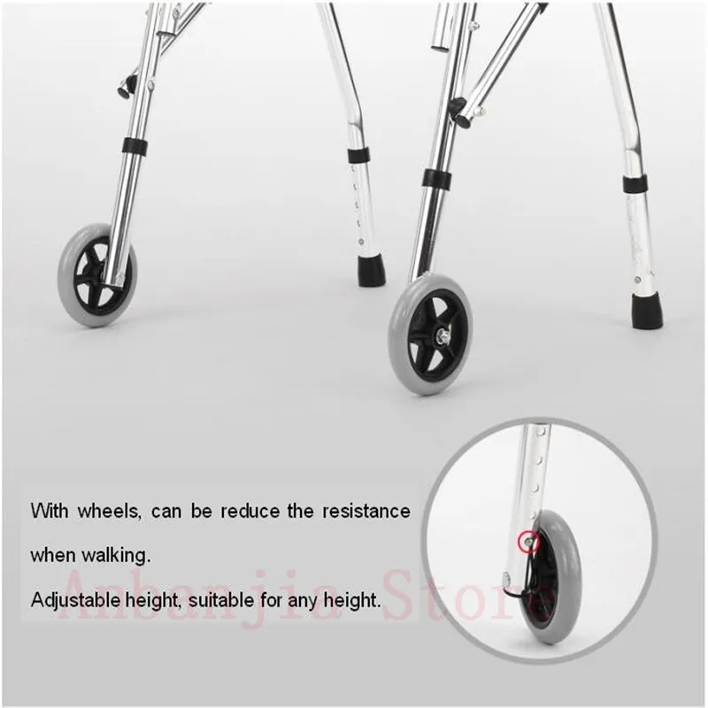drive handicap standing lightweight rollator walker with seat  (7)