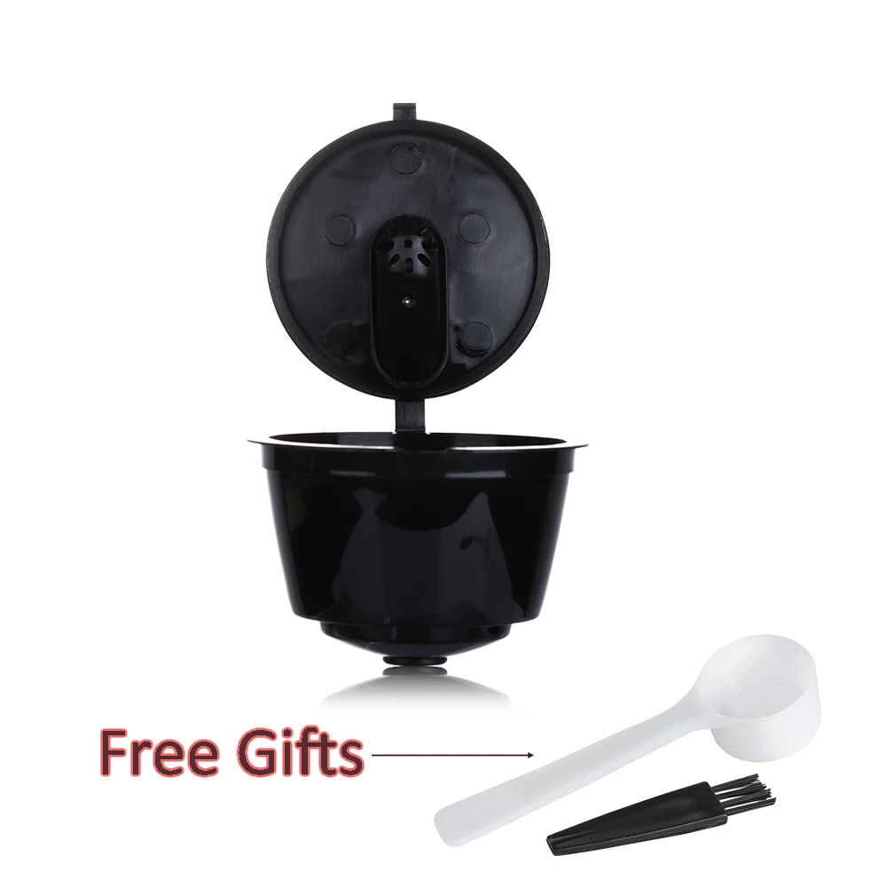 

i cafilas New 3rd Generation Coffee Capsules Filter Cup Refillable Reusable Coffee Dripper Tea Baskets Capsules Pods