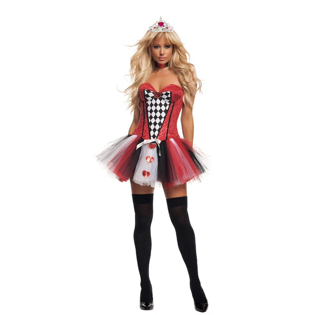 costume hearts queen sexy Beach pussy oops