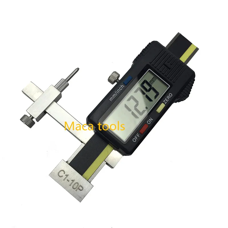10mm +10mm Digital Gap & Step Gauges with flat measuring face Step&Gap