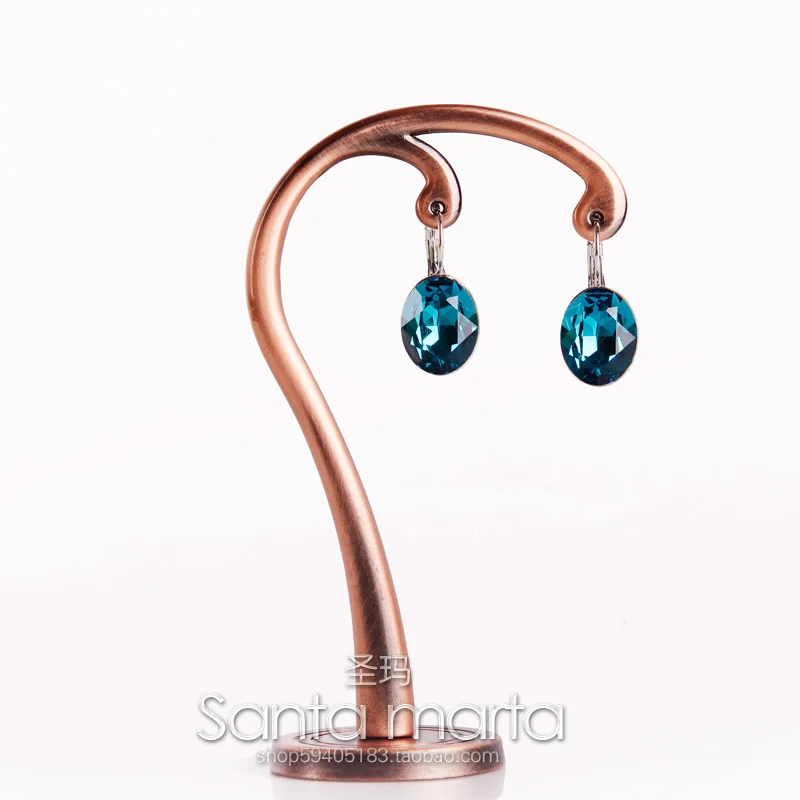  Willow Tree Shape Earrings Display Stand Elegant Creative Earrings Display Holder Metal Jewelry Dis