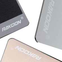 Tapete do rato do jogo da liga de alumínio com parte inferior de borracha antiderrapante criativo mousepad da esteira do rato do metal para o trabalho do escritório do computador portátil(China)