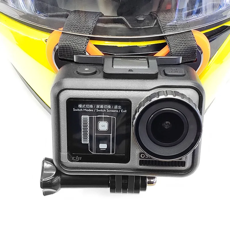 Для Dji Osmo Экшн камера Gopro Hero7/6/5/4 Камера мотоциклетный шлем подбородка крепление Монтажная скоба Камера аксессуары