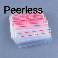 Peerless 100 шт прозрачные 10x15 см почтовый замок упаковочные сумки Канцелярские Держатели