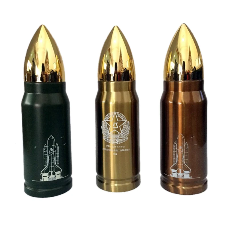 

High Quality 350ml 500ML Creative Stainless Steel Thermos Coffee Mug Bullet Vacuum Flask Cup Travel Drink Bottle Free Shipping