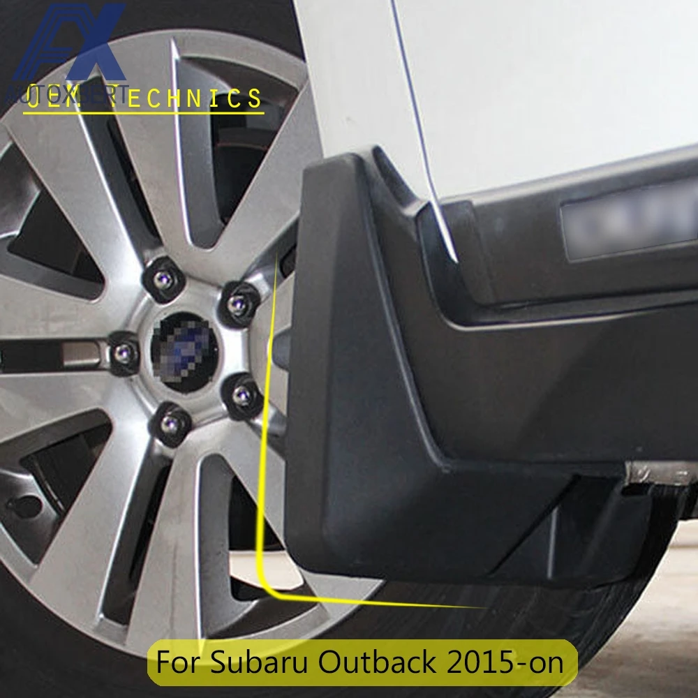 

AX Car Mudflaps For Subaru Outback 2015 -on Mud Flaps Splash Mudguards Front Rear Fender Protector 2016 2017 2018 2019 2020