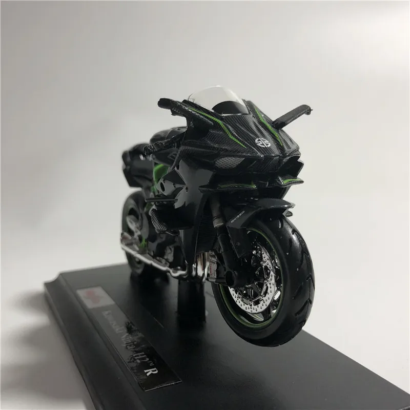 Maisto 1:18 KAWASAKI NINJA H2 R мотоцикл литья под давлением сплав модель игрушки черный ниндзя H2R мотоцикл коллекция подарок