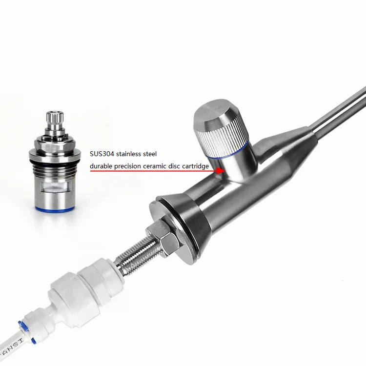 Viborg Sus304 Stainless Steel Kitchen Filtered Drinking Water Filter Tap Faucet Purifier Filtration Reverse Osmosis Systems Tap