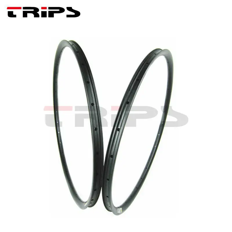 Perfect TRIPS carbon mtb rim 29er XC mountain bike carbon rims 30mm width asymmetric tubeless 29inch carbon bicycle wheels clincher rims 4