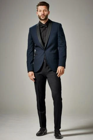 11 Navy Blazer & Black Pants Outfits for Men - Suits Expert