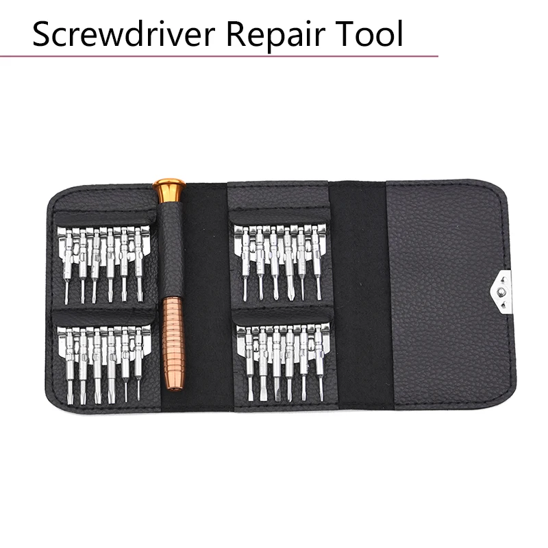 

25 In1 Precision Torx Screwdriver Repair Tool Set for IPhone Cellphone Notebook PC Laptop Eyeglasses Watch Digital Camera parts
