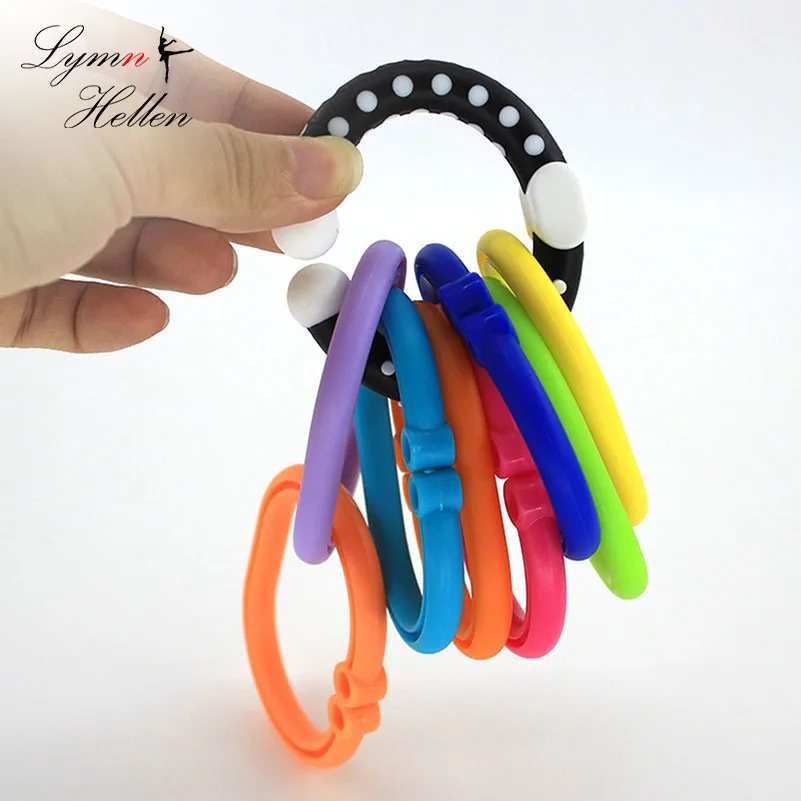 Погремушка прорезыватель для зубов 9 колец|baby rattle set|baby toys setdevelopmental toy |