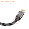 Cable Lightning PZOZ cable USB cargador rápido MFI Cables para i6 iphone X 8 7 6 6 s Plus iphone 5S 5se ipad air Cable de teléfono móvil ► Foto 2/6