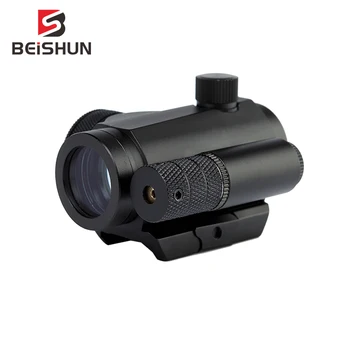 

Tactical Accessories Airsoft Rifle 1x22 Red Dot Scope Green Reflex Sight Laser Fits 20mm Picatinny Rail Hunting Free Shipping