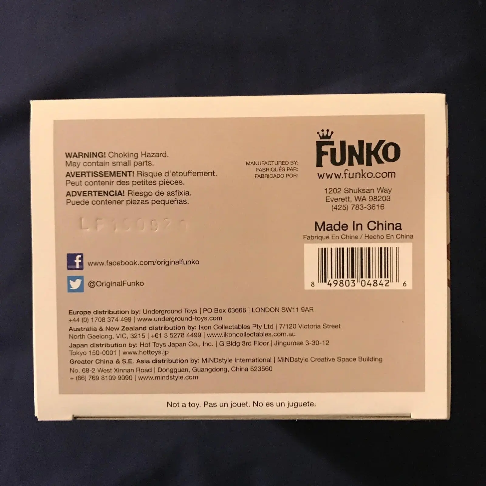 100% Оригинальный эксклюзивный официальный Funko pop Dragon Ball Z Super Saiyan God Goku красная