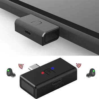 

For Switch Bluetooth Wireless Headset Receiver PC Adapter Converter Compatible with PS4/Switch/PC